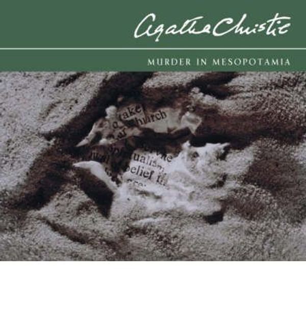 Cover Art for 9781405088411, Murder in Mesopotamia by Agatha Christie