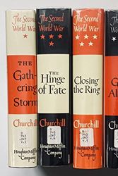Cover Art for B000G7LBYQ, The Second World War (THE GATHERING STORM,THEIR FINEST HOUR,THE GRAND ALLIANCE, THE HINGE OF FATE, CLOSING THE RING, TRIUMPH & TRAGEDY, 6 VOLUME SET 1948-1953) by Winston S. Churchill
