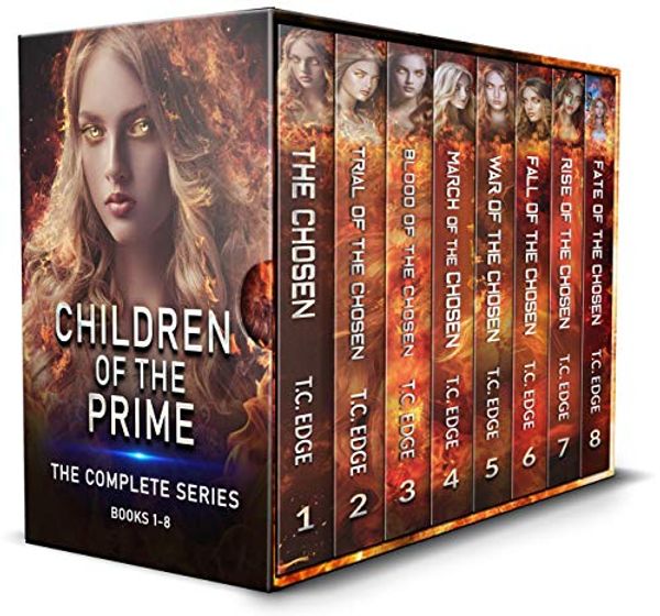 Cover Art for B07TFBG8Z8, Children of the Prime Box Set: The Complete Dystopian Series - Books 1-8 by T.c. Edge