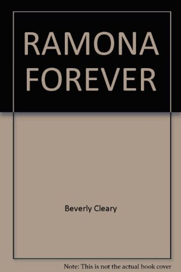 Cover Art for 9780440216162, RAMONA FOREVER by Beverly Cleary