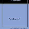 Cover Art for 9780074067291, Fundamentals of Corporate Finance by Ross, Stephen A.