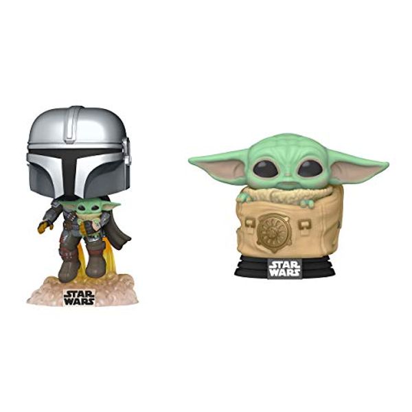 Cover Art for 0847944005445, Funko Star Wars: POP! Mandalorian Collectors Set 2 - Mando Flying with Jet Pack, Child in Bag by Unknown