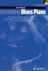 Cover Art for 9780946535972, Improvising Blues Piano by Tim Richards