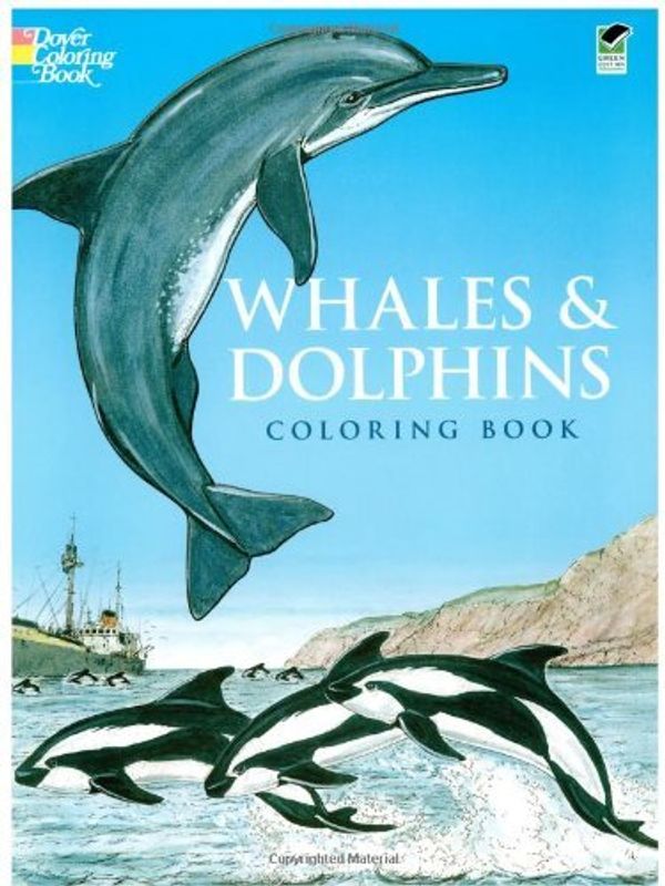 Cover Art for 9780486263069, Whales & Dolphins Coloring Book by John Green