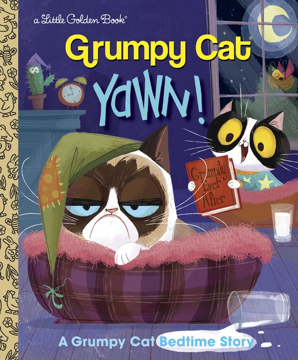 Cover Art for 9781524720551, Yawn! a Grumpy Cat Bedtime Story (Little Golden Books) by Christy Webster