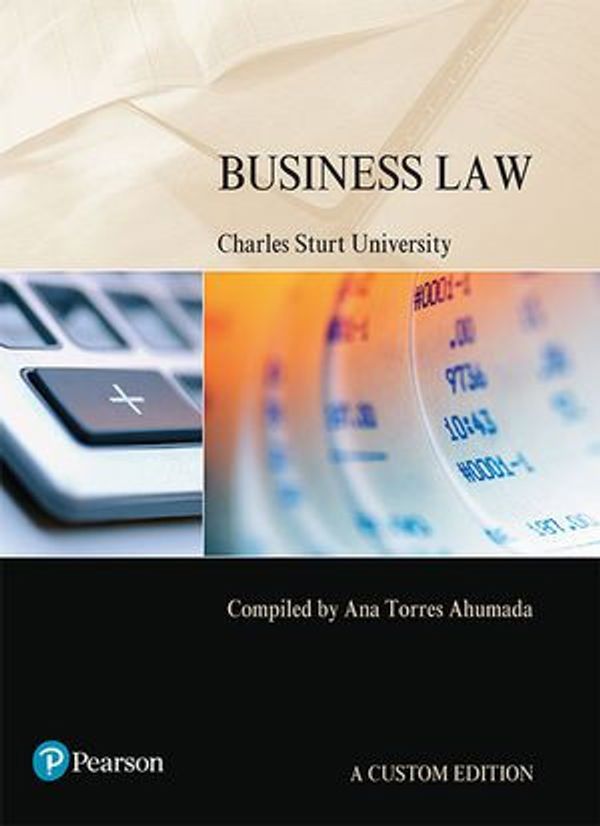 Cover Art for 9781488623806, Business Law (Custom Edition) by Andy Gibson