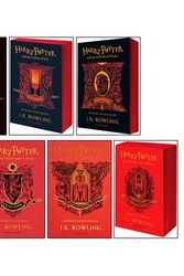 Cover Art for 9789124219680, Harry Potter Gryffindor Edition Series 7 Books Collection Set By J.K. Rowling (Philosopher's Stone, Chamber of Secrets, Prisoner of Azkaban, Goblet of Fire, Order of The Phoenix & More) by J.K. Rowling