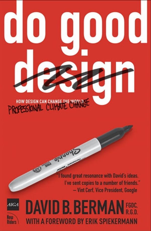 Cover Art for 9780132104241, Do Good Design by David B. Berman