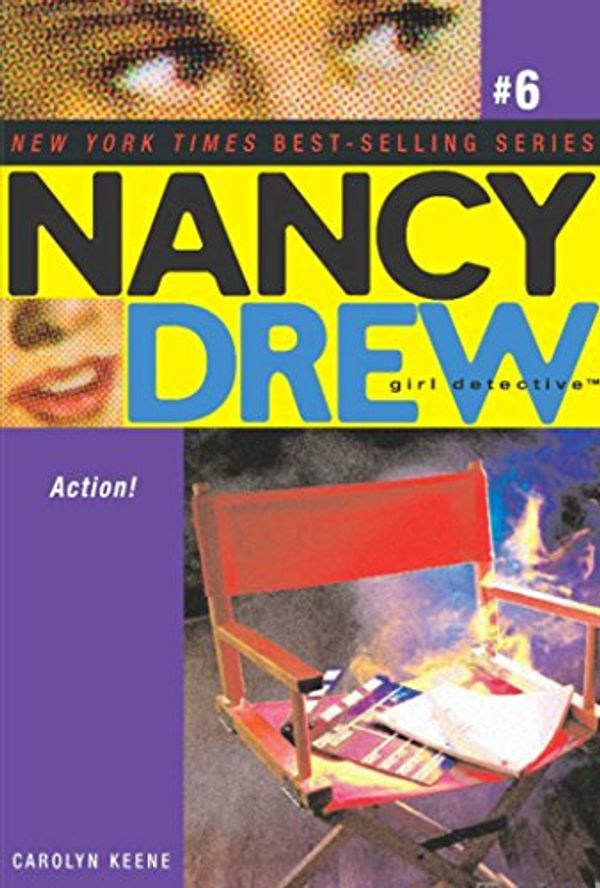 Cover Art for B00570B6XI, Action! (Nancy Drew (All New) Girl Detective Book 6) by Carolyn Keene