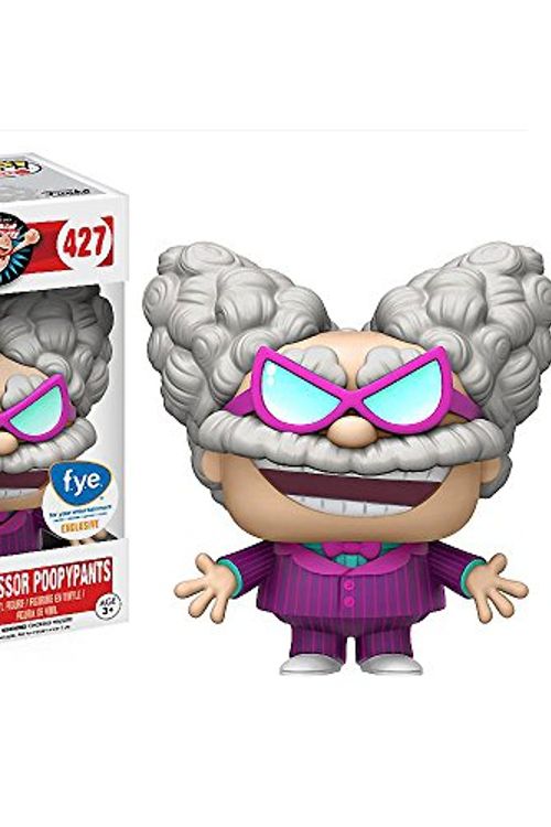 Cover Art for 9899999395898, Funko Professor Poopypants (f.y.e. Exclusive): Captain Underpants x POP! Movies Vinyl Figure & 1 POP! Compatible PET Plastic Graphical Protector Bundle [#427 / 14354 - B] by Unknown