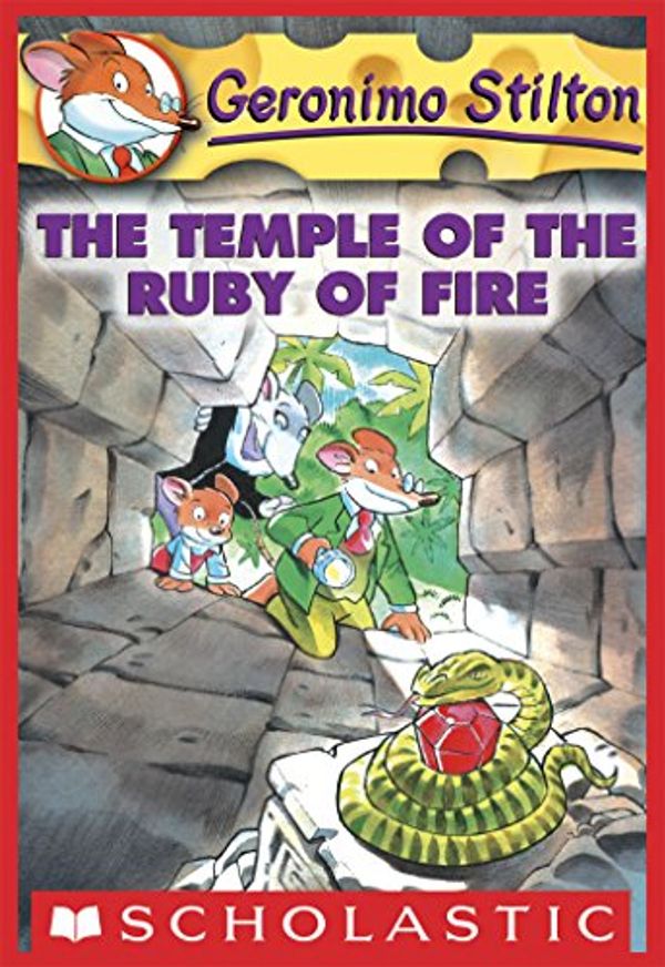 Cover Art for B005HE2OK8, The Temple of the Ruby of Fire (Geronimo Stilton #14) by Geronimo Stilton