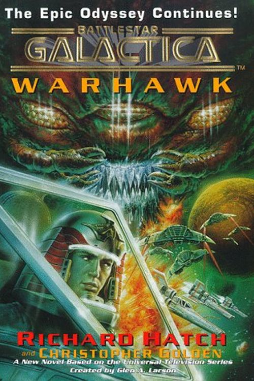 Cover Art for 9780671011901, Battlestar Galactica: Warhead by Richard Hatch