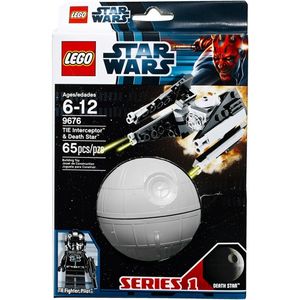 Cover Art for 0673419168083, TIE Interceptor & Death Star Set 9676 by LEGO