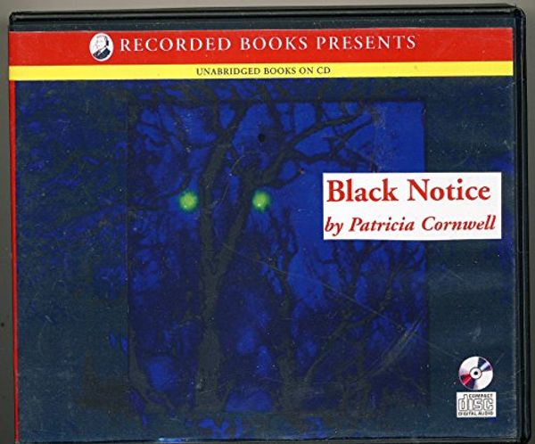 Cover Art for 9780788739750, Black Notice (The Kay Scarpetta series) by Patricia Cornwell