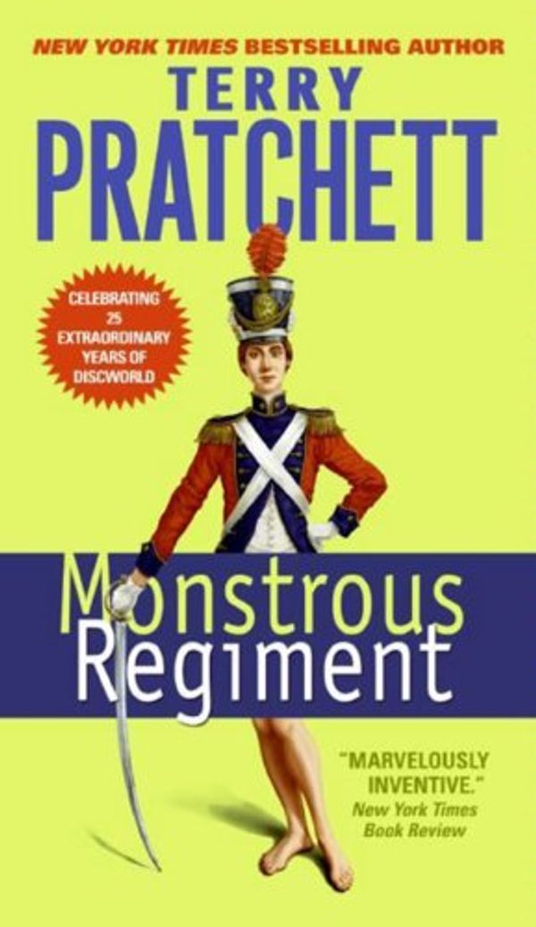 Cover Art for B000W938B2, Monstrous Regiment (Discworld Book 31) by Terry Pratchett