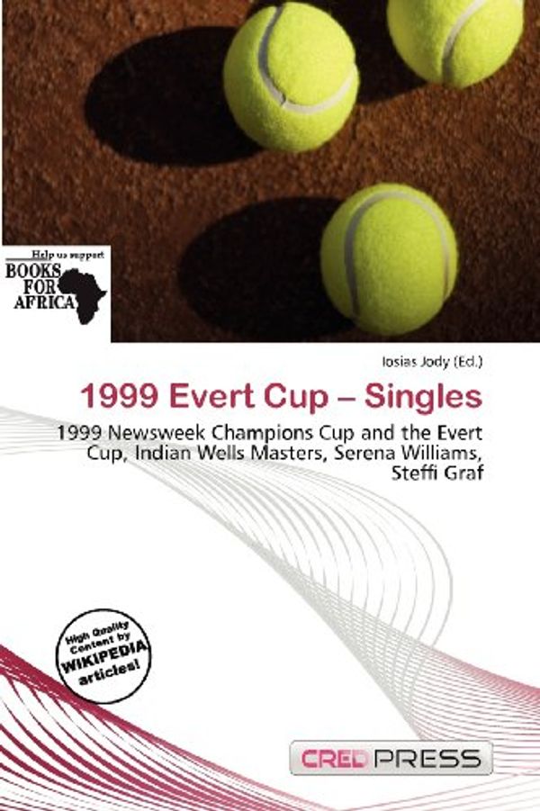 Cover Art for 9786138470625, 1999 Evert Cup - Singles by Iosias Jody