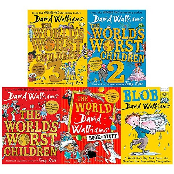 Cover Art for 9789123675463, Worlds worst children 1, 2 and 3 [hardcover], david walliams book of stuff and blob 5 books collection set by Unknown