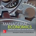 Cover Art for 9780078021909, Managerial Economics by Christopher Thomas