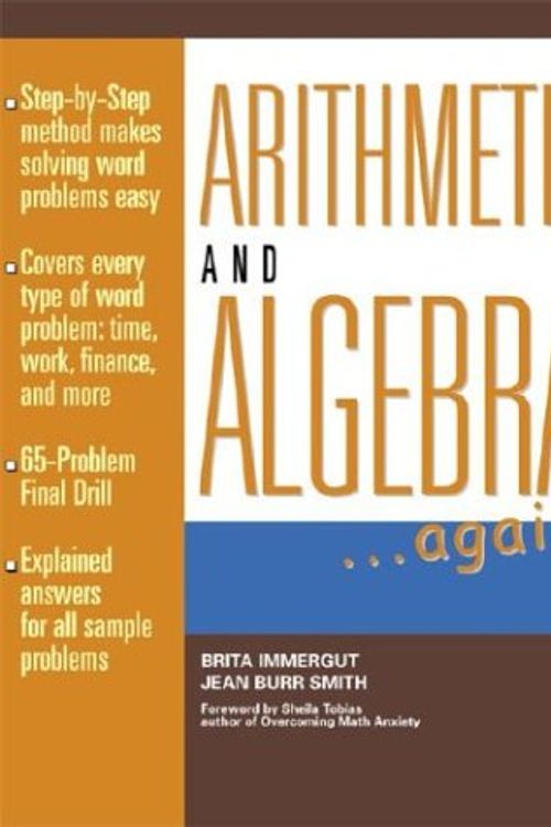 Cover Art for 9780070317208, Arithmetic and Algebra...Again by Brita Immergut