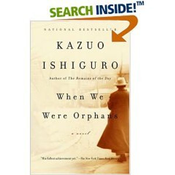 Cover Art for 9780965005395, When We were Orphans by Kazuo Ishiguro