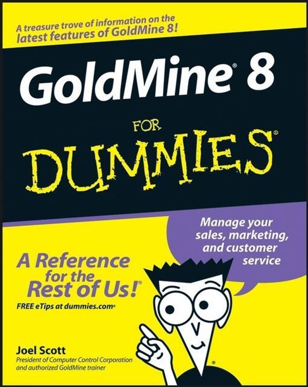 Cover Art for 9780470249161, Goldmine 8 for Dummies by Joel Scott