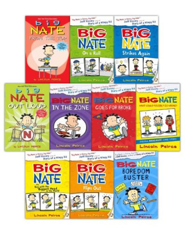 Cover Art for 9780545484275, Big Nate 10 Book Collection Set Lincoln Peirce by Lincoln Peirce