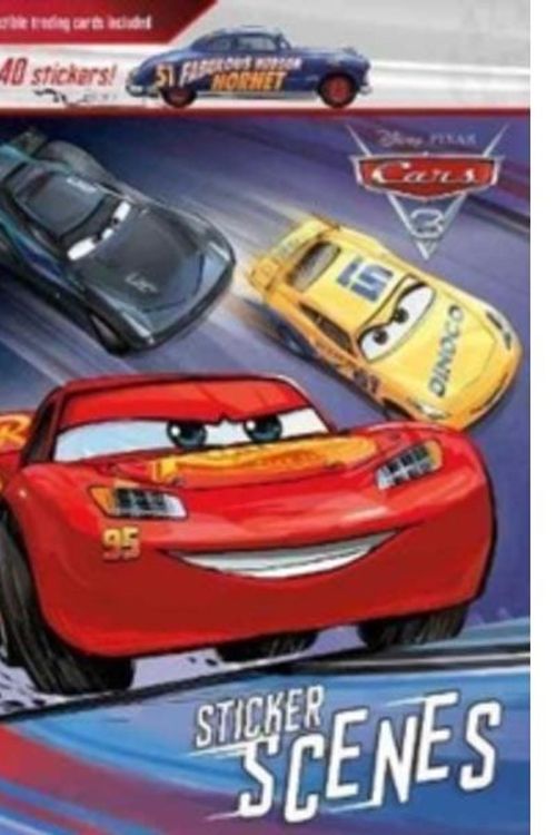 Cover Art for 9781474872041, Disney Pixar Cars 3 Sticker Scenes2 Collectible Trading Cards Included by Parragon Books Ltd