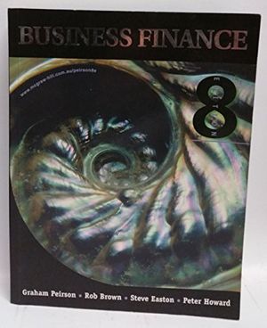 Cover Art for 9780074711248, Business Finance by Peirson