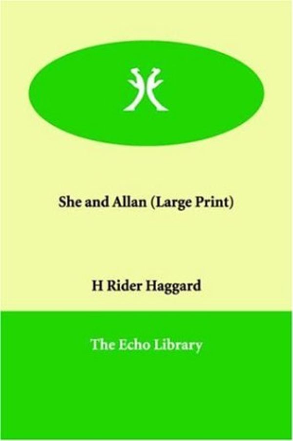 Cover Art for 9781846373169, She and Allan by H. Rider Haggard