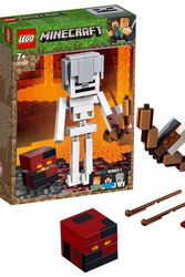 Cover Art for 5702016370881, Minecraft Skeleton BigFig with Magma Cube Set 21150 by Unknown