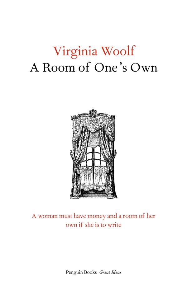 Cover Art for 9780141018980, Great Ideas: A Room of One's Own by Virginia Woolf