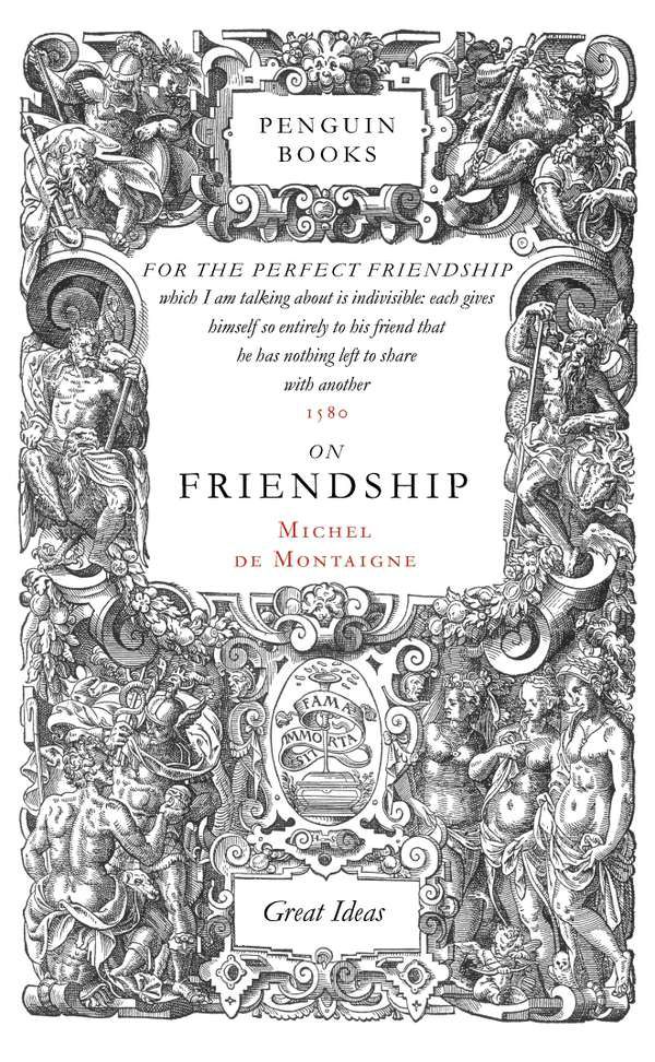 Cover Art for 9781101651155, On Friendship by Michel Montaigne, M A Screech