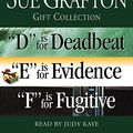 Cover Art for 9780739332269, Sue Grafton Def Gift Collection: "D" Is for Deadbeat, "E" Is for Evidence, "F" Is for Fugitive by Sue Grafton