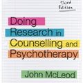 Cover Art for 9781446201381, Doing Research in Counselling and Psychotherapy by John McLeod