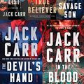 Cover Art for B0B1M8GF1S, Terminal List A Thriller series 5 books Collection Set (The Terminal List, True Believer, Savage Son, The Devil's Hand, In the Blood) By Jack Carr by Jack Carr