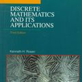 Cover Art for 9780070539655, Discrete Mathematics and Its Applications by Kenneth H. Rosen