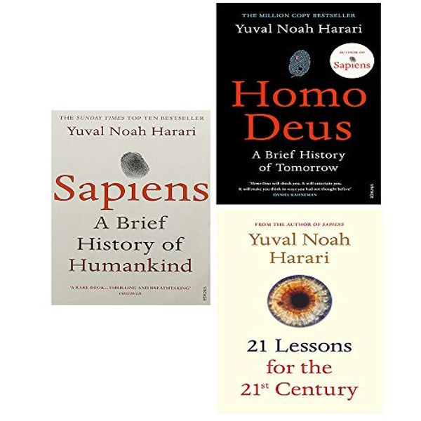 Cover Art for 9789123859436, Yuval Noah Harari Collection 3 Books Set (Sapiens A Brief History of Humankind, Homo Deus A Brief History of Tomorrow, 21 Lessons for the 21st Century [Hardcover]) by Yuval Noah Harari