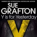 Cover Art for 9781447260226, Y is for Yesterday by Sue Grafton