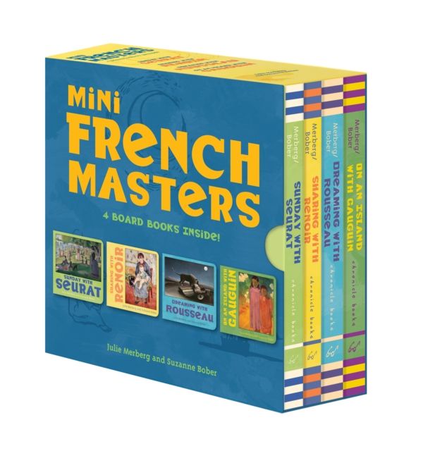 Cover Art for 9781452176536, Mini French Masters Boxed Set4 Board Books Inside! by Julie Merberg