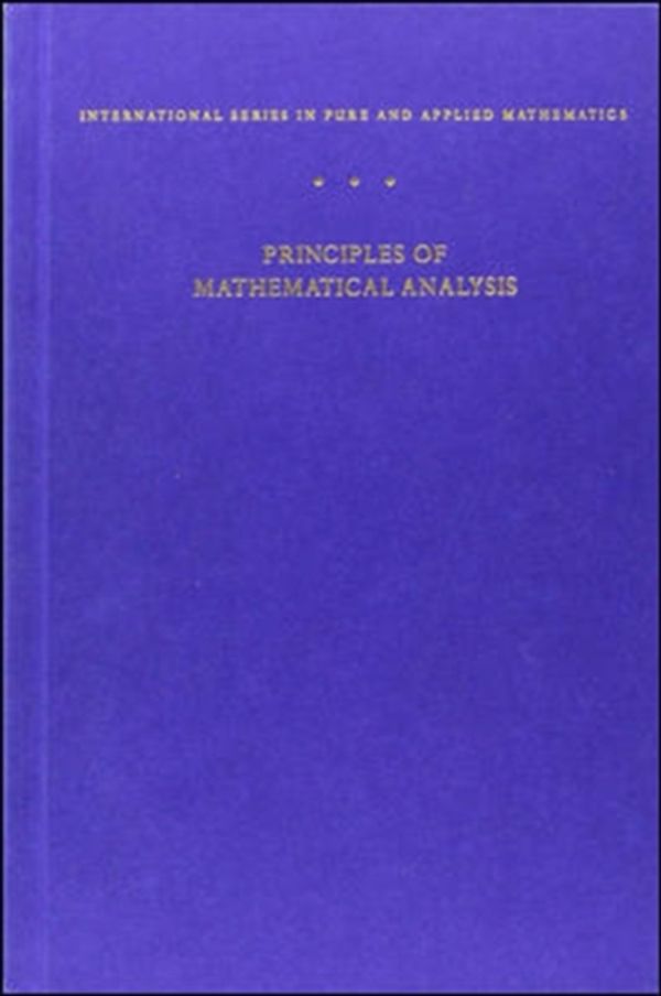 Cover Art for 9780070542358, Principles of Mathematical Analysis by Walter Rudin