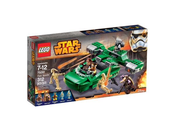 Cover Art for 5702015352147, Flash Speeder Set 75091 by LEGO