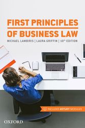 Cover Art for 9780190304485, First Principles of Business Law 2017 by Michael Lambiris