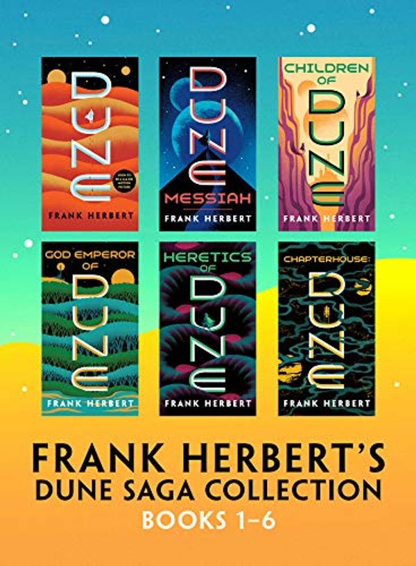 Cover Art for B088QLJGZC, Frank Herbert's Dune Saga Collection: Books 1 - 6 by Frank Herbert