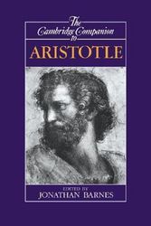 Cover Art for 9780521411332, The Cambridge Companion to Aristotle by Jonathan Barnes