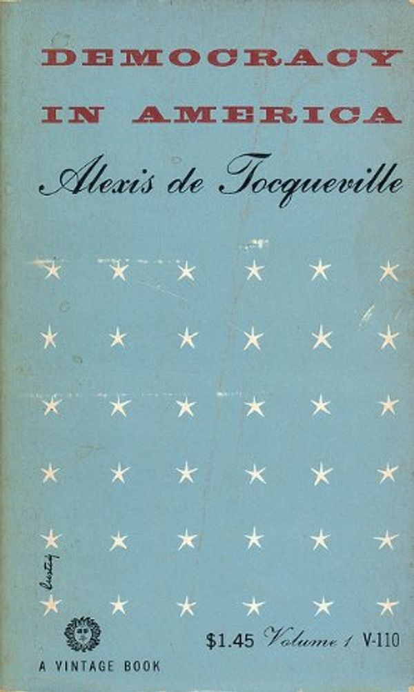 Cover Art for 9780394701103, Demorcracy in America. Vol.1. by Alexis Tocqueville