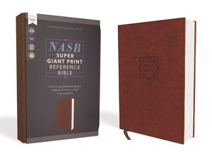 Cover Art for 9780310455080, NASB Reference Bible Red Letter Edition [Brown, Super Giant Print] by Zondervan