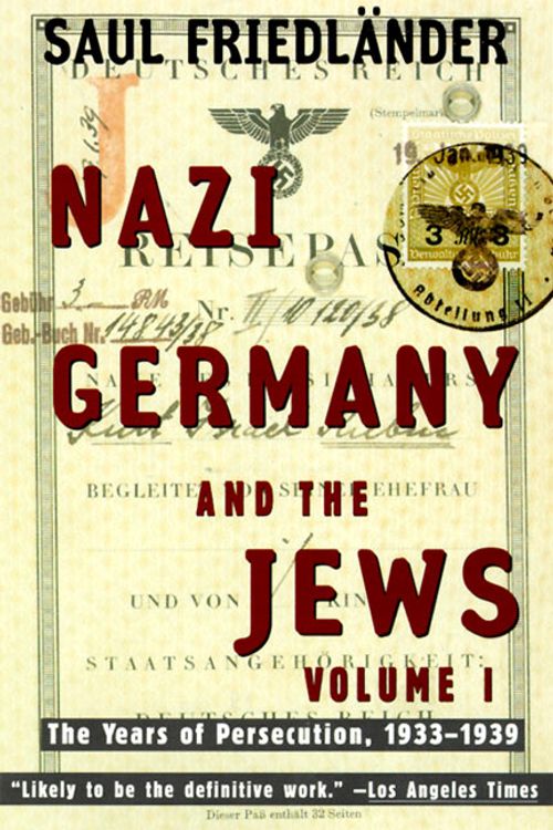 Cover Art for 9780060928780, Nazi Germany and the Jews by Saul Friedlander