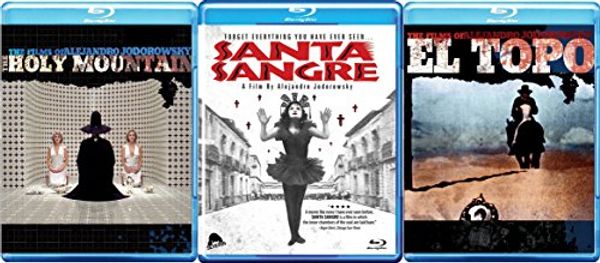 Cover Art for 0783050459416, Alejandro Jodorowsky Blu-ray Set - The Holy Mountain, El Topo, Santa Sangre 3-Movie Set by Unknown