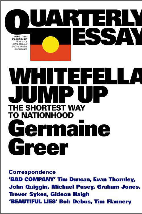 Cover Art for 9781863953719, White Fella Jump up by Germaine Greer