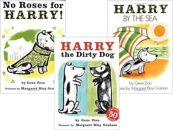 Cover Art for B0CH3TX3VL, Harry the Dog Series 3 Books Set - No Roses for Harry!, Harry by the Sea, Harry the Dirty Dog by Gene Zion